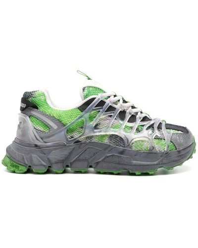 44 Label Group Symbiont 2 Chunky Trainers - Green