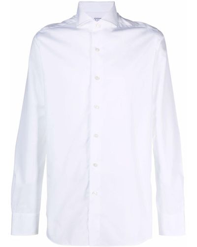 Xacus Wrinkle-free Tailored Travel Shirt - White