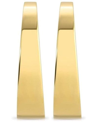 Anita Ko 18kt Yellow Gold Large Meryl Hoop Earrings - Metallic