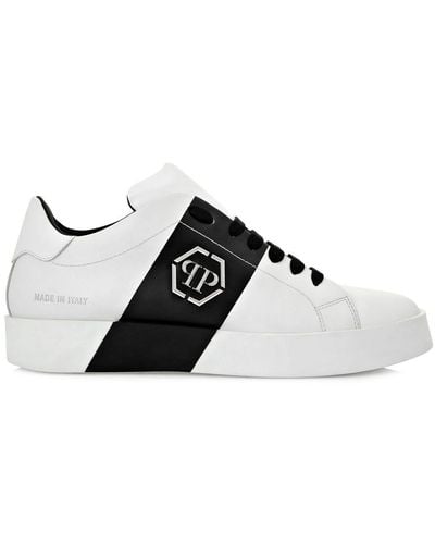 Philipp Plein Hexagon Low-top Sneakers - Zwart