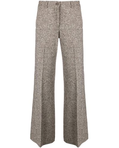 Golden Goose Pantalones Glenna acampanados - Gris