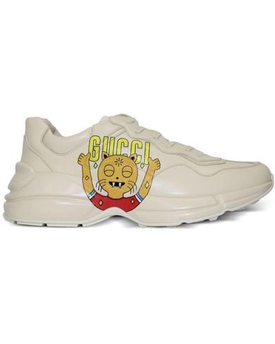 Gucci Sneakers chunky con stampa - Neutro