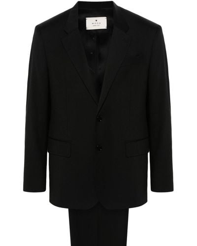 Manuel Ritz Single-breasted Suit - Black