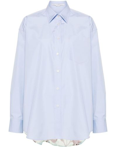 Stella McCartney Floral Print Shirt - Blue