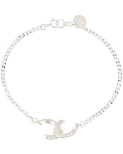 Annelise Michelson Tiny Dechainée Bracelet Chain - Metallic
