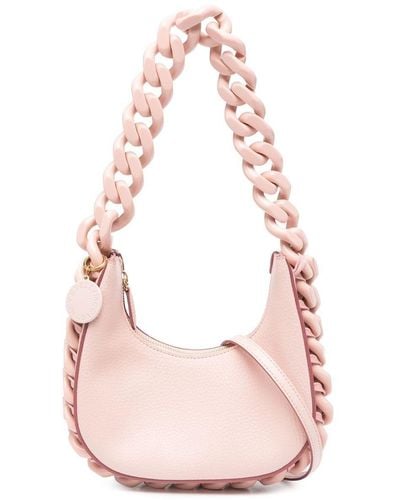 Stella McCartney Falabella-chain Detail Shoulder Bag - Pink