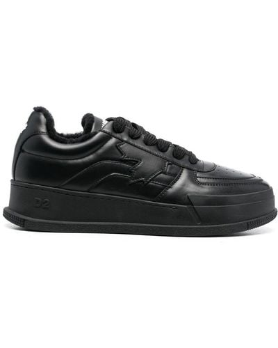DSquared² Slash Chunky Low-top Sneakers - Black