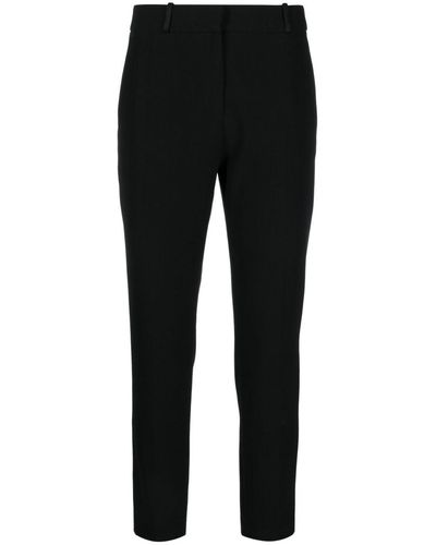 Claudie Pierlot High-waisted Cropped Pants - Black
