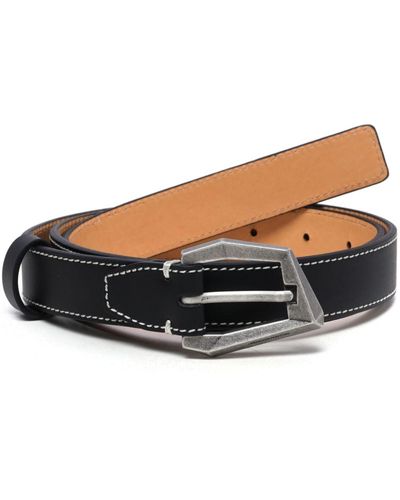 Adererror Keresto Leather Belt - Black