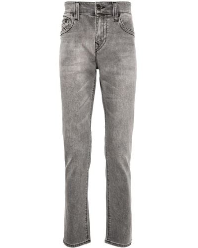 True Religion Rocco Painted Hs Skinny Jeans - Grey