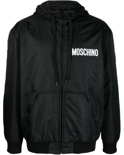 Moschino テディベア パデッドジャケット - ブラック