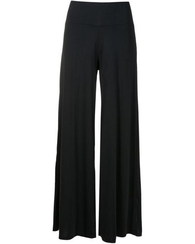 Lygia & Nanny Gardens High-waisted Palazzo Trousers - Black