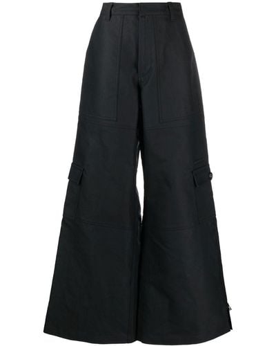 Marc Jacobs Pantalon ample à poches cargo - Bleu