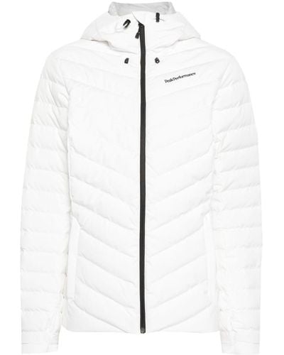 Peak Performance Frost Quilted Ski Jacket - White