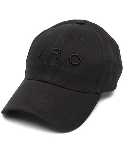IRO Greb ロゴ キャップ - ブラック