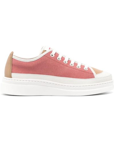 Camper Runner Up Panelled Trainers - Pink