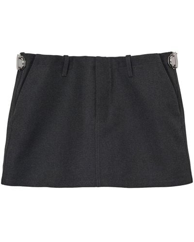 Marc Jacobs Pushlock Mini Skirt - Black