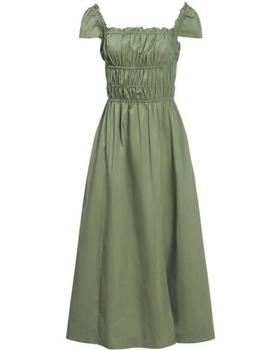 Altuzarra Lily Cotton Midi Dress - Groen