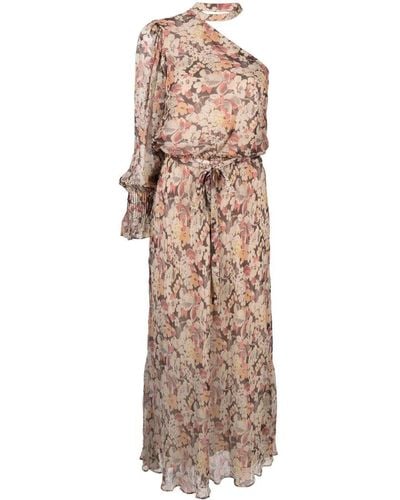 Polo Ralph Lauren Vestido largo con motivo floral - Neutro