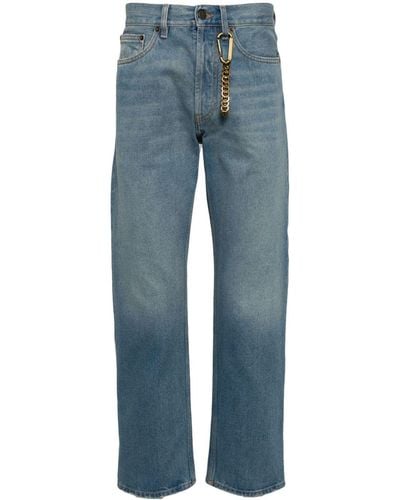 DARKPARK Larry Mid-rise Straight-leg Jeans - Blue