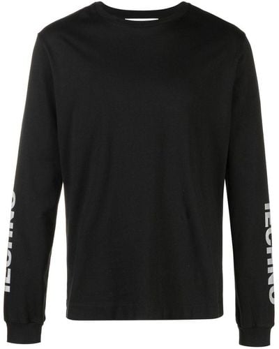 1017 ALYX 9SM Techno Langarmshirt - Schwarz