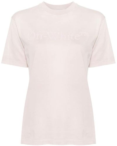 Off-White c/o Virgil Abloh T-Shirt mit Ombré-Effekt - Pink