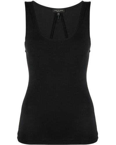 Rag & Bone Stretch Tanktop - Zwart