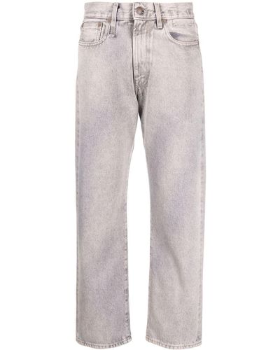 R13 Jeans mit geradem Bein - Grau