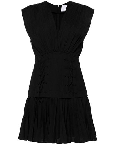 Acler Corset-style Short Dress - Black