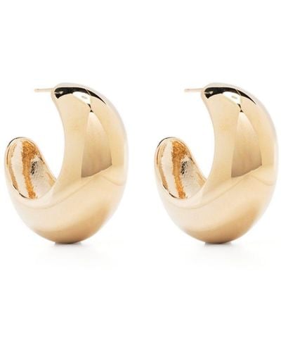 Isabel Marant Chunky Hoop Earrings - Natural
