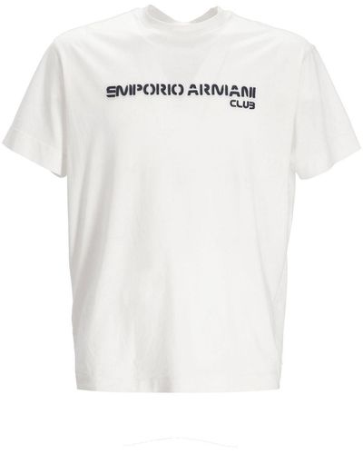 Emporio Armani ロゴ Tシャツ - ホワイト