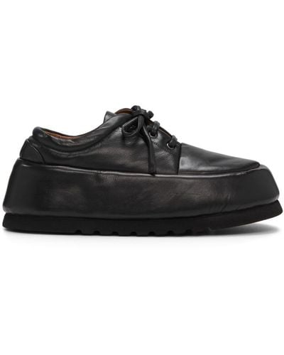 Marsèll Bombo Leather Derby Shoes - Black
