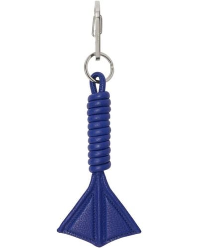 Burberry Duck Foot Leather Charm - Blue