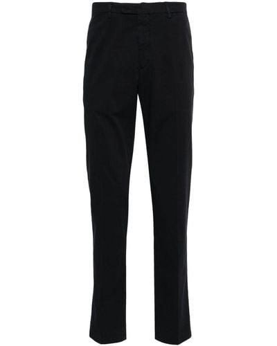 Boglioli Pantalones chinos con pinzas - Negro