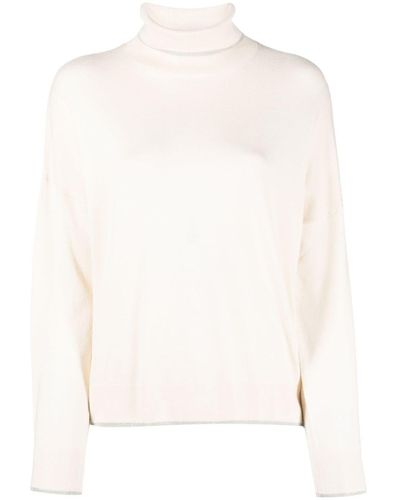 Liu Jo Knitted Sweater - White