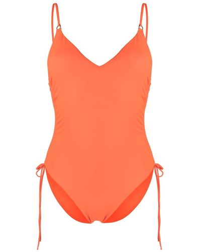 Melissa Odabash Maillot de bain Havana à lien de resserrage - Orange