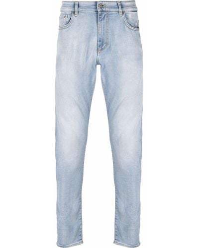 Represent Halbhohe Skinny-Jeans - Blau