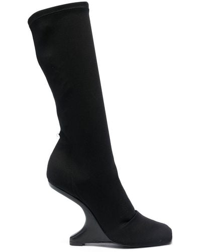 Rick Owens Cantilever 11 Calf-length Boots - Black