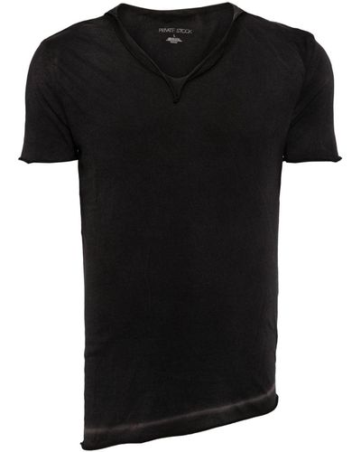 Private Stock The Cornelius Cotton T-shirt - Black