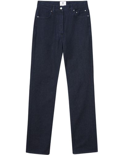 Anine Bing Bennet Organic-cotton Jeans - Blue