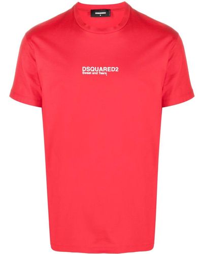DSquared² ロゴ Tシャツ - レッド