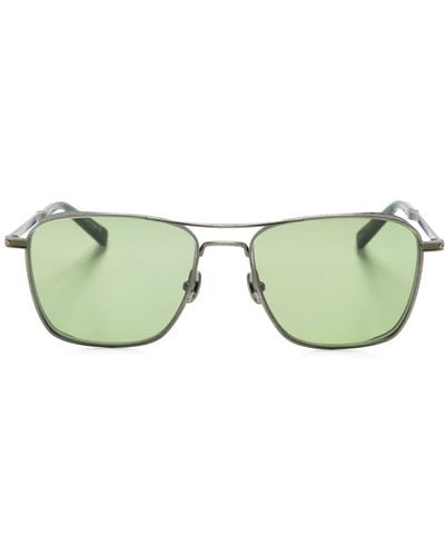 Matsuda Pilot-frame Sunglasses - Green