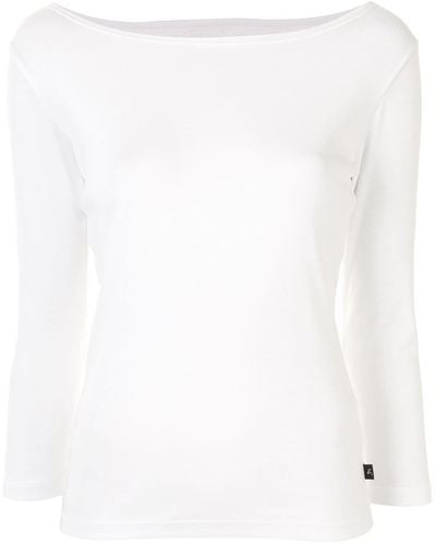 agnès b. Leopard T-shirt - White