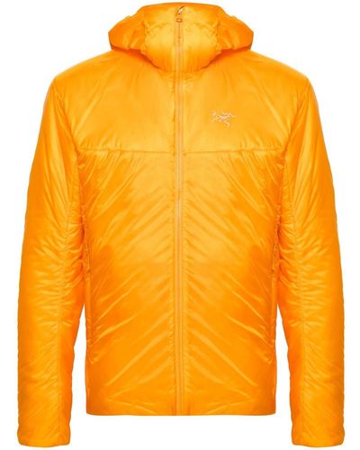 Arc'teryx Nuclei Hooded Climbing Jacket - Orange