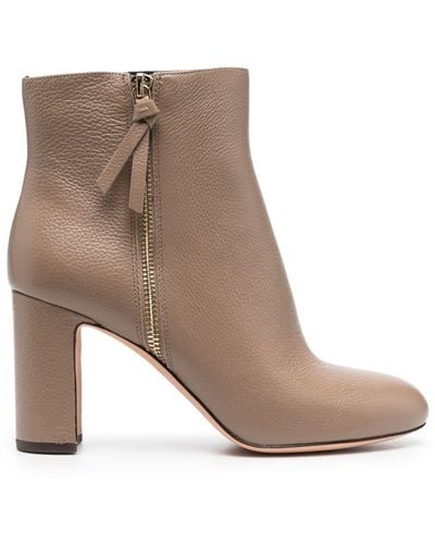 Kate Spade 85mm Leather Ankle Boots - Brown