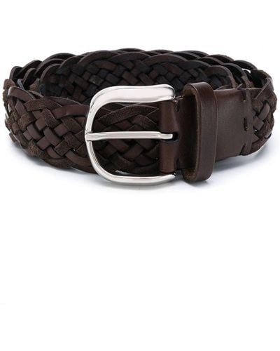 Brunello Cucinelli Woven Belt - Black