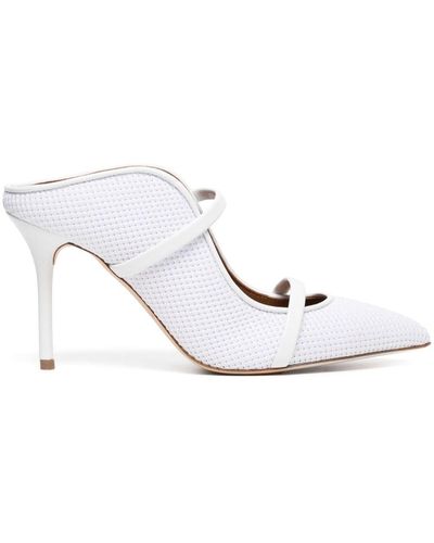 Malone Souliers Maureen Leather Pumps - White