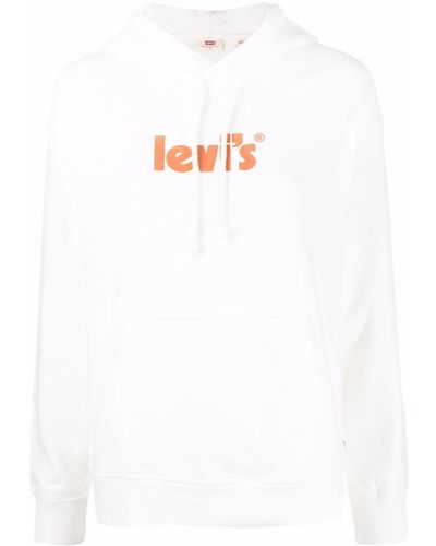 Levi's ロゴ パーカー - ホワイト