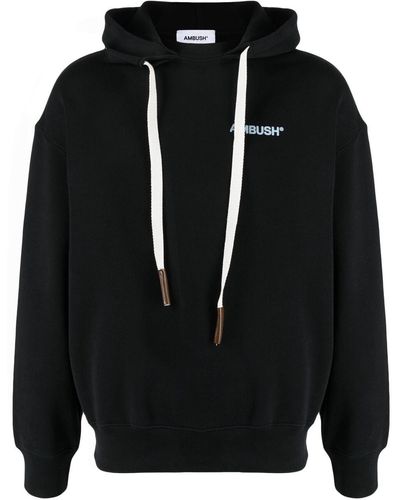 Ambush Hoodie à logo brodé - Noir