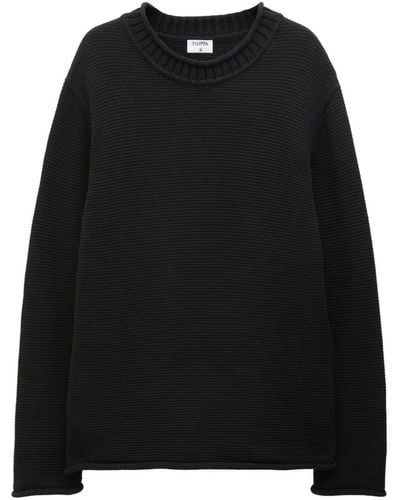 Filippa K Pullover mit rundem Ausschnitt - Schwarz